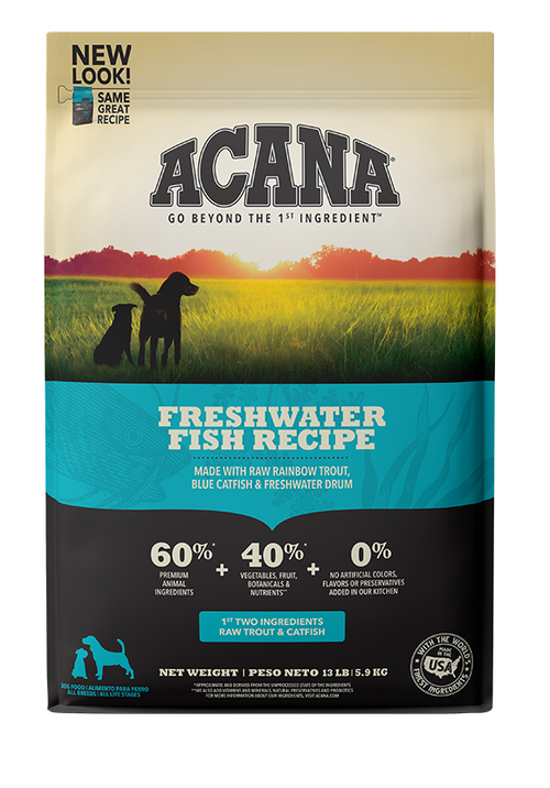 Acana Heritage Freshwater Fish Grain Free Dog Food - CountryMax