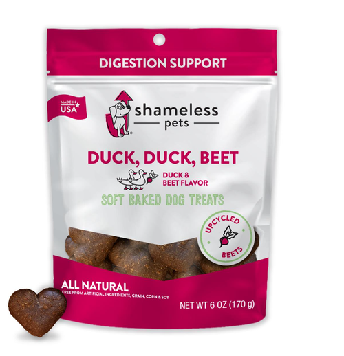 Shameless Pets Duck Duck Beet Soft-Baked DogTreats, 6 oz - CountryMax