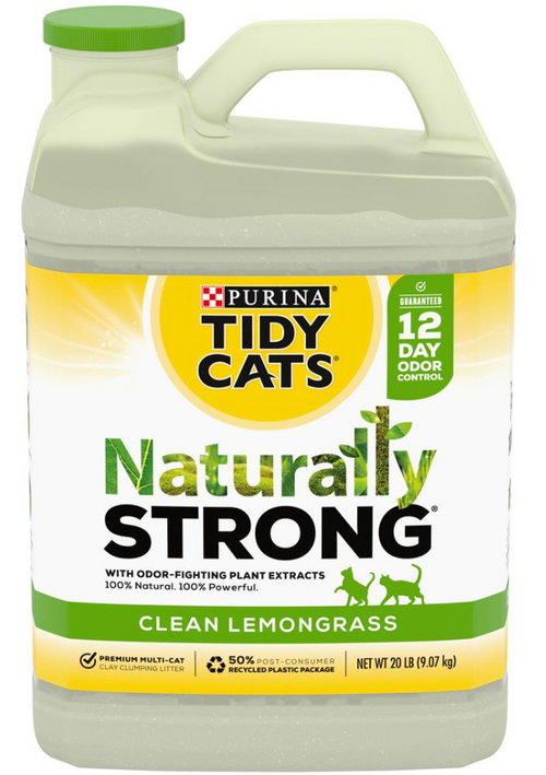 Tidy Cats Clean Lemongrass Scoopable Cat Litter, 20 lbs CountryMax