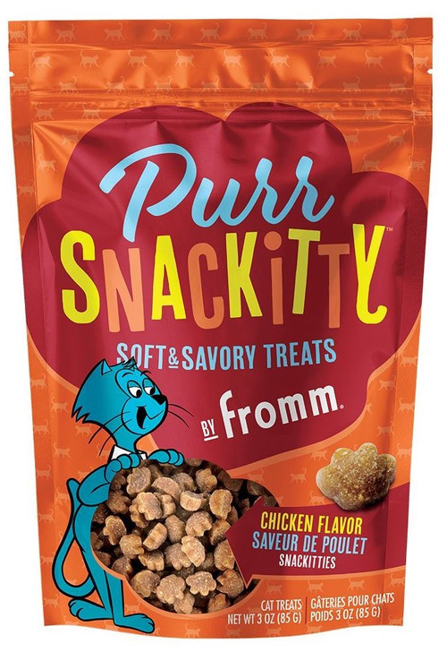 Fromm PurrSnackitty Soft & Savory Cat Treats Chicken Flavor, 3oz