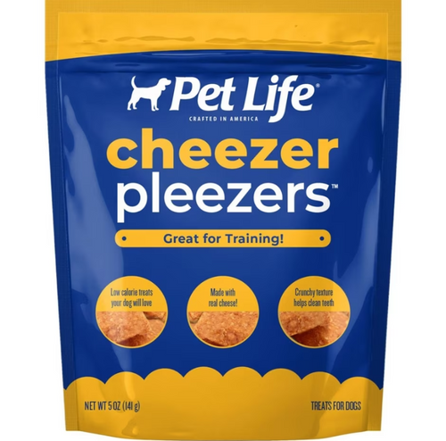 Pet Life Cheezer Pleezers Dog Biscuits, 5oz