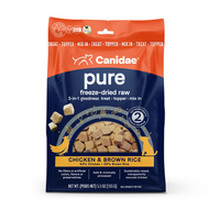 Canidae PURE 3-in-1 Goodness Freeze Dried Chicken & Brown Rice Dog Food Topper