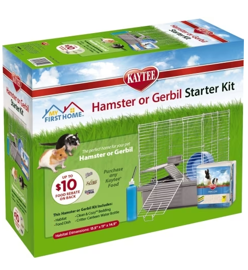 Kaytee My First Home Tank Topper – Aufsatz Für Nagetier-Käfig, Mit Häuschen & Rampen