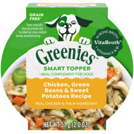 Greenies Smart Topper Meal Topper for Dogs Chicken, Green Beans & Sweet Potatoes 2oz