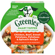 Greenies Smart Topper Meal Topper for Dogs Chicken, Beef, Sweet Potatoes, Potatoes & Spinach 2oz