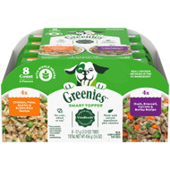 Greenies Smart Topper Meal Topper for Dogs Variety Pack (Chicken & Duck) 8 Pack