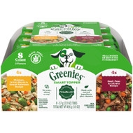 Greenies Smart Topper Meal Topper for Dogs Variety Pack (Chicken & Beef) 8 Pack