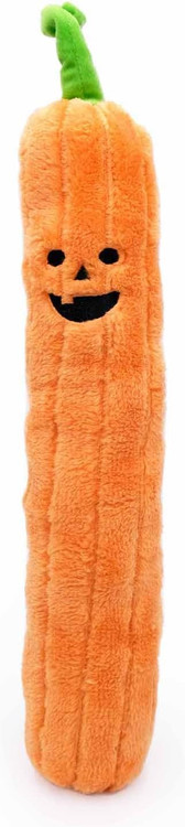 ZippyPaws Jigglerz Halloween Pumpkin Plush, Squeaky Dog Toy