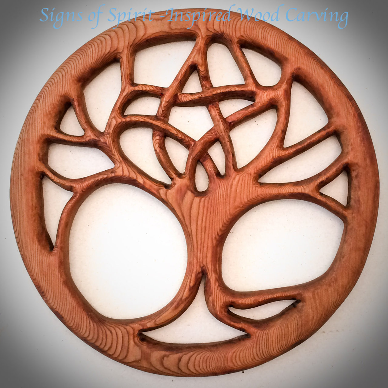 Druid Tree-Pentacle Tree-World Tree-Nature Based Altar Celtic Wood 