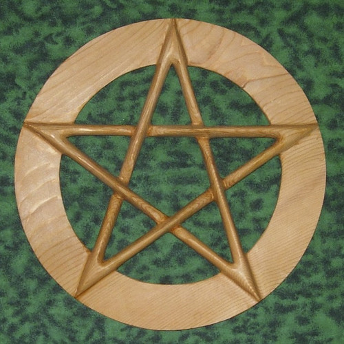 Wide Banded Pentacle - Symbol of Protection and Holistic Relationship