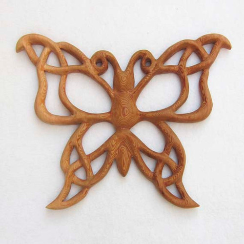 Celtic Butterfly Knot of Metamorphosis-Life Transition Symbol-Celebrating Soul Journey
