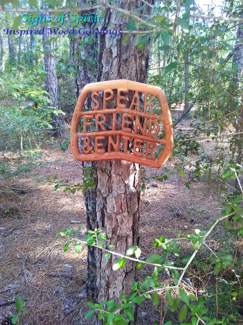 Doors Of Durin Speak Friend And Enter West Door Of Moria Signs