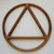 Alcoholics Anonymous Wood Carved Symbol of 12 Step Program by Signs of Spirit