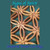 Details of Wood Carved "Flower of Life" by Signs of Spirit.