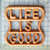 Life is Good Wood Carved Sign