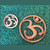 OM wood carving Sacred Wall Art by Signs of Spirit