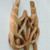 Details of Carving on the Celtic Dragon Knot wood carving by Signs of Spirit