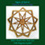 Baháʼí Double Nine Point Star with Ring Stone Wood Burning by Signs of Spirit