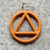 Miniature AA Sobriety Circle and Triangle Symbol of Recovery Alcoholics Anonymous Symbol of 12 Step Program Unity Recovery and Service