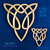 Celtic Wolf Knot by Signs of Spirit ~ Inspired Wood Carving