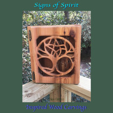 Druid Tree Pentacle Cabinet by Signs of Spirit