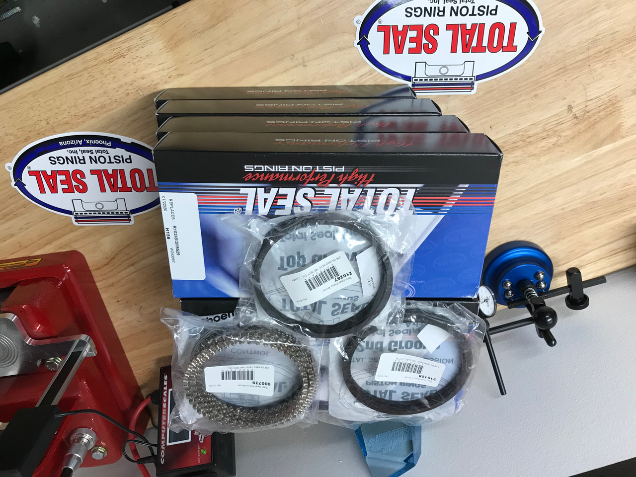 Total Seal Classic 4.155 +.005 Piston Ring Set File Fit