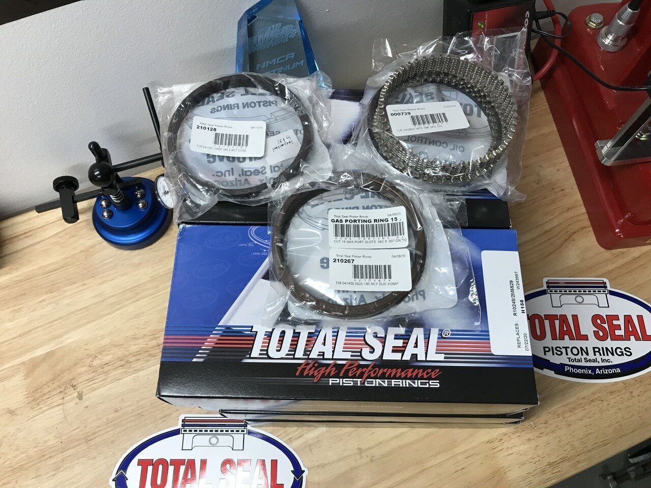 Total Seal Classic Race 4.185 Gas Ported Piston Ring Set