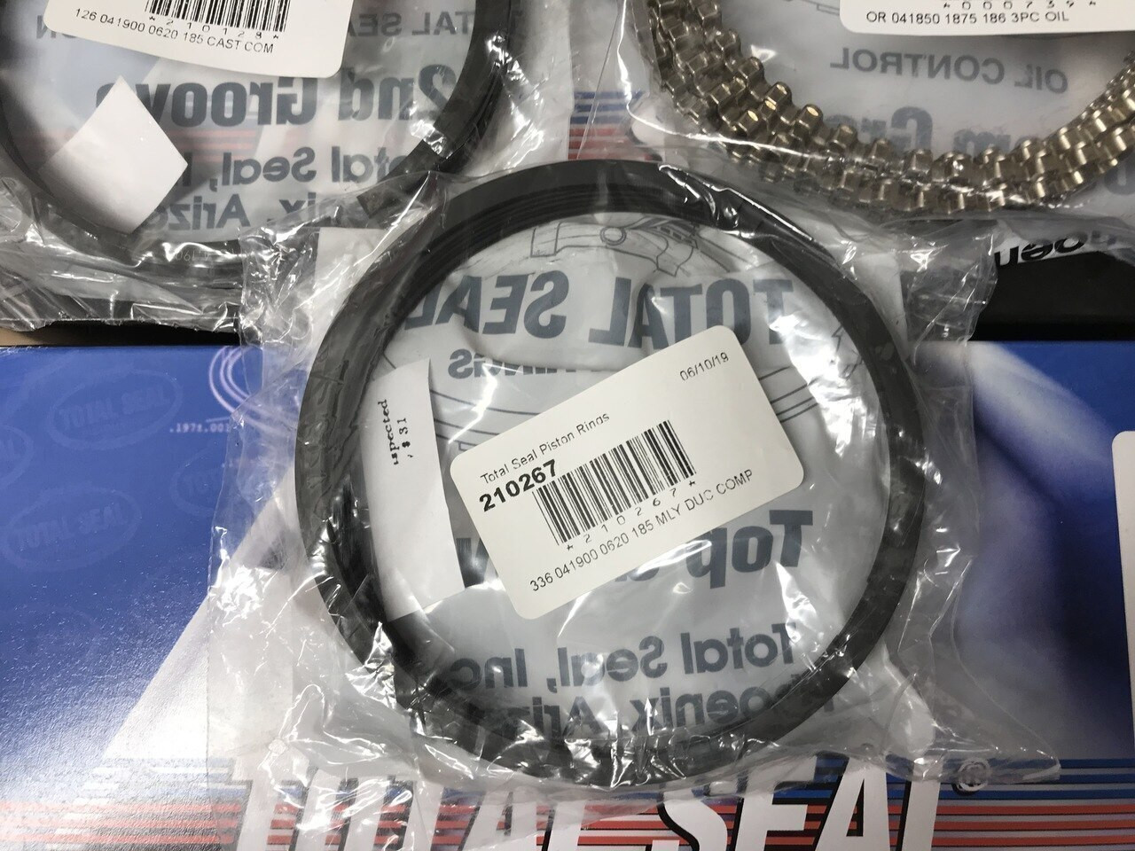 Total Seal TS1 Gapless 2nd 4.155 Piston Ring Set