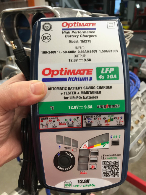OptiMATE Lithium Battery Charger/Maintainer