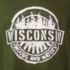 Vintage Washed Wisconsin Woods + Waters T-Shirt - Assorted 6ct