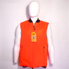 Warp Knit Burly Tan/Blaze Reversible Vest - 6ct