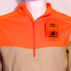 Tan/Blaze Orange Pullover Hunting Sweatshirt - 6ct