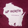 Up North Wisconsin Bigfoot Crew Neck Long Sleeve T-Shirt - Assorted 6ct