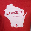 Up North Wisconsin Bigfoot Crew Neck Long Sleeve T-Shirt - Assorted 6ct