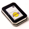 Silver Plated Los Angeles Lakers NBA Genuine Zippo Lighter