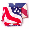 22" Pre-Washed American Flag USA Bandannas - 6ct