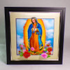 Framed 18" x 18" 3D Portrait of the Virgin Mary