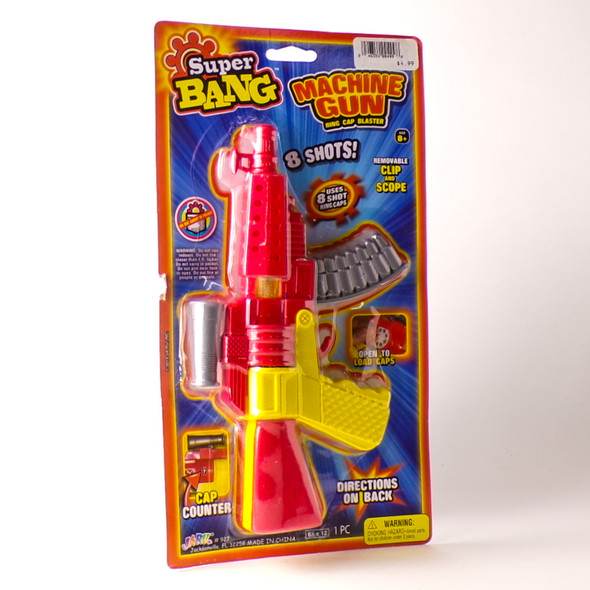 Machine Gun Ring Cap Blaster - 3ct