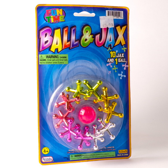 Fun Time Ball + Jax Game Set - 3ct