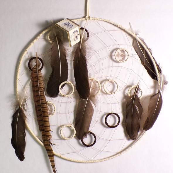 15" Dreamcatcher with Feathers