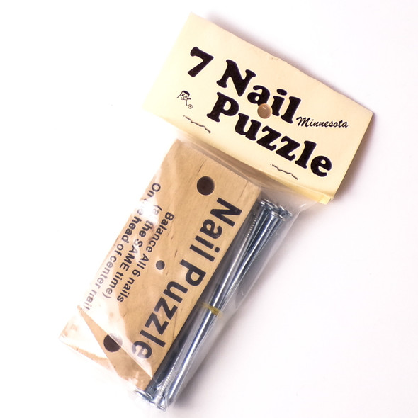 Minnesota Seven Nail Puzzle - 3ct