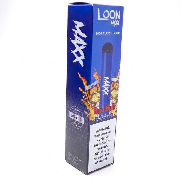 LOON MAXX - BAD BULL - 2000 PUFFS | 6.5ml - BOOSTED FLAVOR