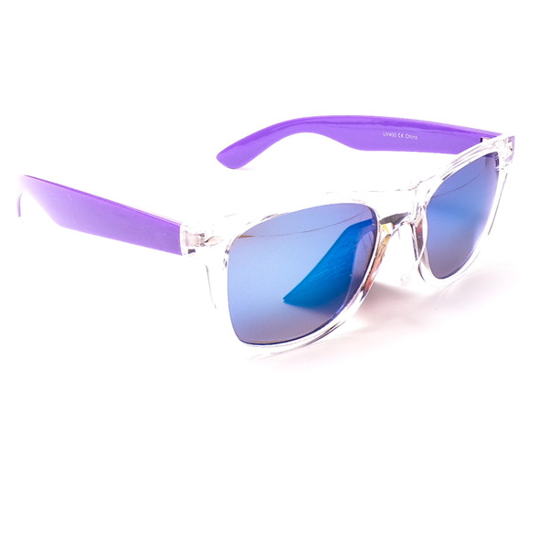 Crystal Frame Wayfarer Sunglasses - Assorted 3 Pack