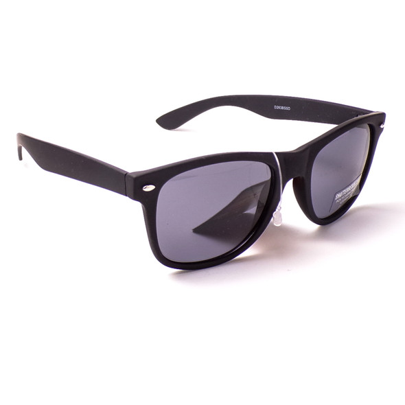 Black, Shatter Resistant Wayfarer Sunglasses - Assorted 3 Pack