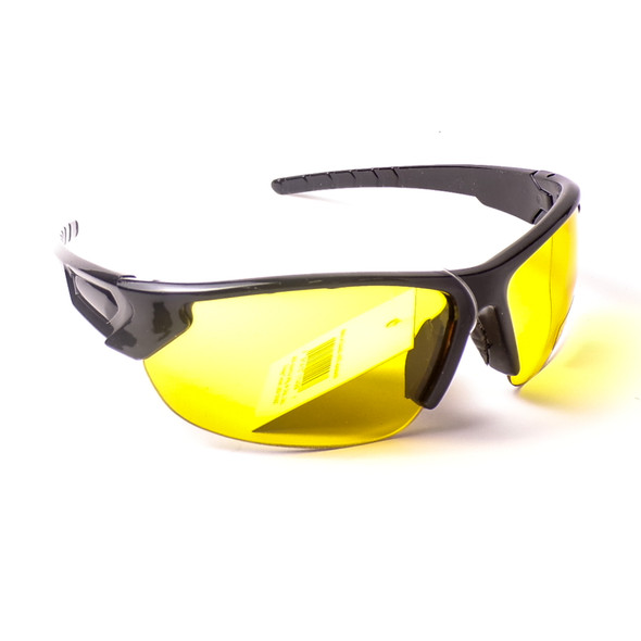 Semi Frame Night Driving Yellow Sunglasses - 3 Pack