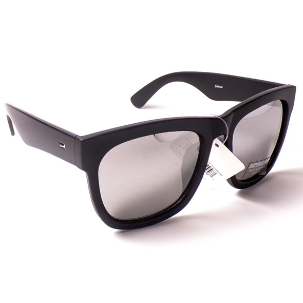 Black Silver Mirror Lens Sunglasses - 3 Pack