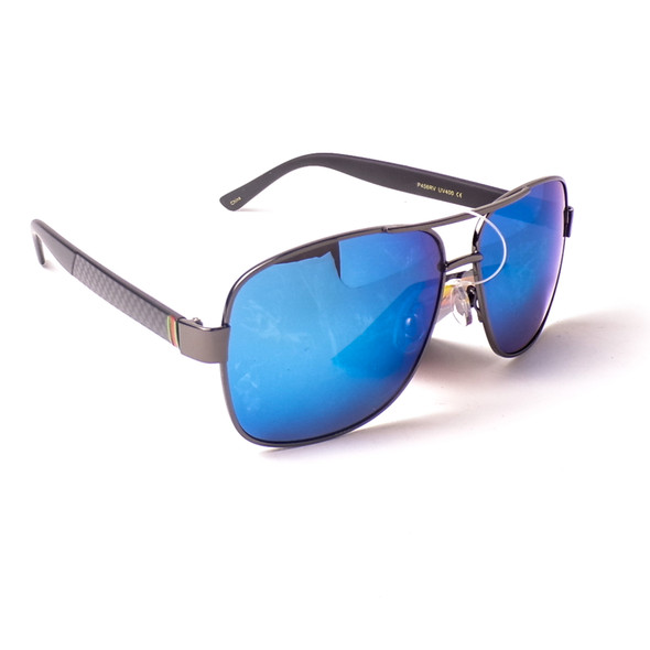 Metal Frame Aviators with Sweat Bar - Assorted 3 Pack