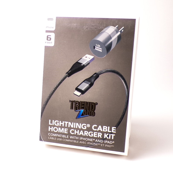6' Lightning Cable Home Charger Kit