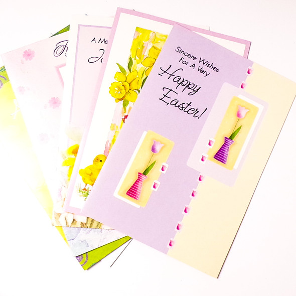 Easter Greeting Cards - Assorted 6 Pack