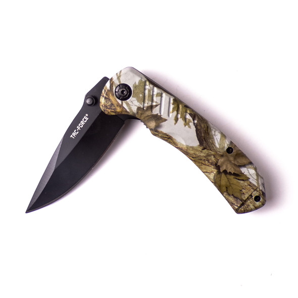 Camouflage Tactical Outdoor Rescue Knife